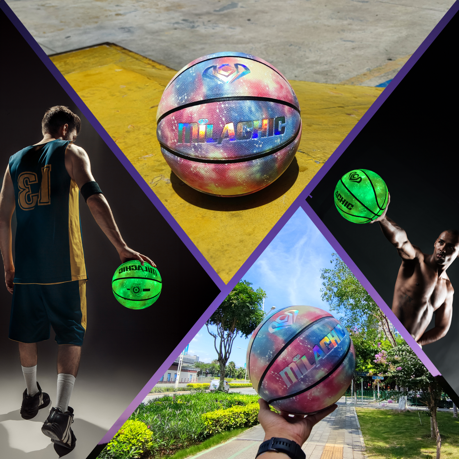 The Luminous Basketball for Children and Adults