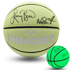 Milachic® Glow in the Dark Personalized Basketball Size 7 (29.5") / Size 6 (28.5") / Size 5 (27.5")