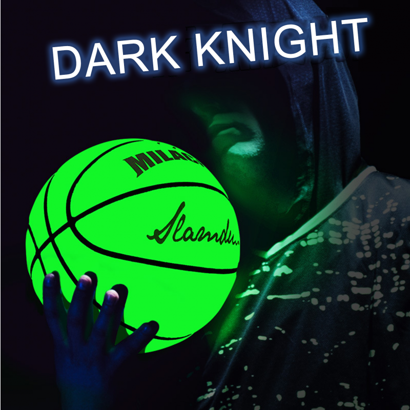 Milachic® Glow in the Dark Personalized Basketball Size 7 (29.5") / Size 6 (28.5") / Size 5 (27.5")