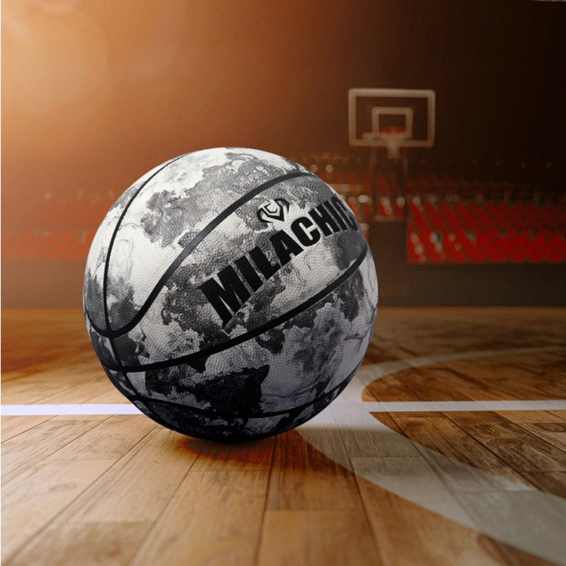 Customized Ink Painting Glowing Basketball Milachic®