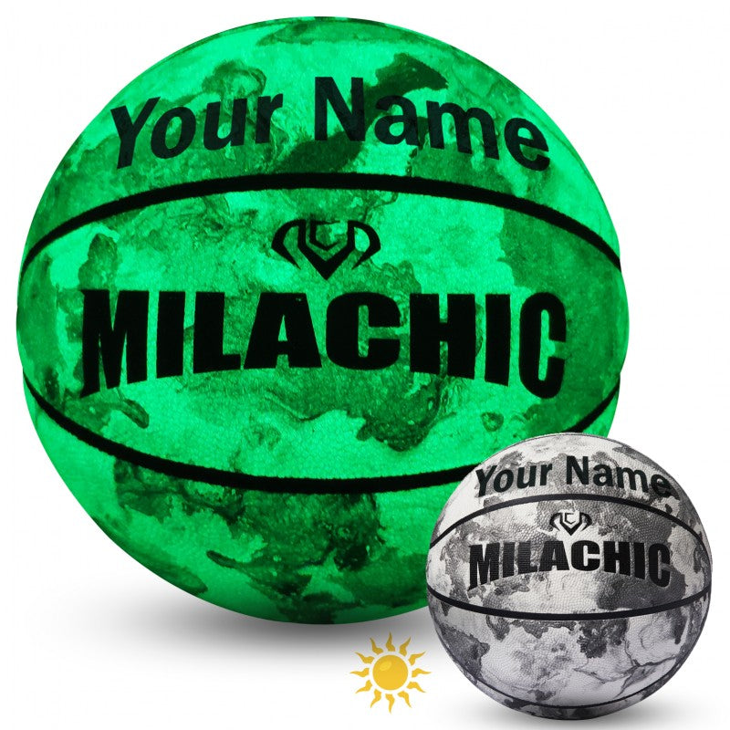 Customized Ink Painting Glowing Basketball Milachic®