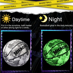 Customized Ink Painting Glowing Basketball Milachic®