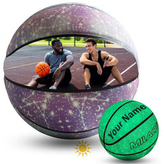 Milachic® Personalize Basketball with Your Name/Text/Team Logo/Photo